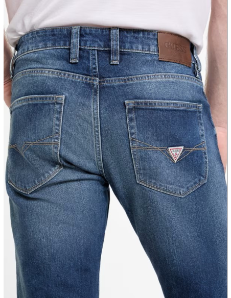 Guess Jeans Uomo Eco Finnley Tapered a Vita Media  | Mariadesole.it