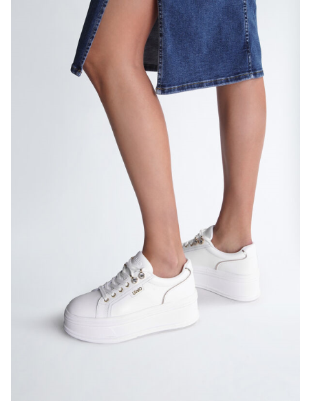 Liu Jo Sneakers Platform Donna Selma 11 con Pietre Gioiello  | Mariade