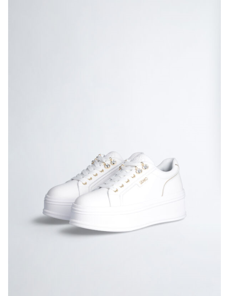 Liu Jo Sneakers Platform Donna Selma 11 con Pietre Gioiello  | Mariade