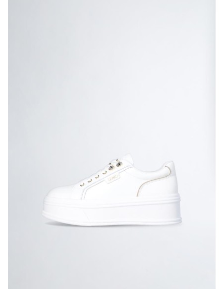 Liu Jo Sneakers Platform Donna Selma 11 con Pietre Gioiello  | Mariade